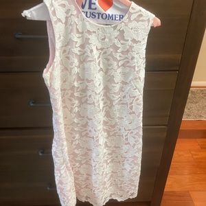 Pale pink Lace Karl Lagerfeld dress size 6